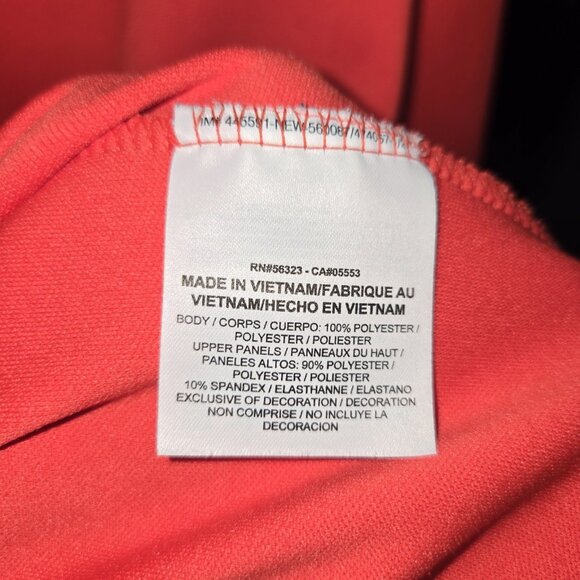 Nike Golf Tour Performance Dri-Fit Top Long Sleeve Red Half Zip Pullover Mens XL - Picture 5 of 9